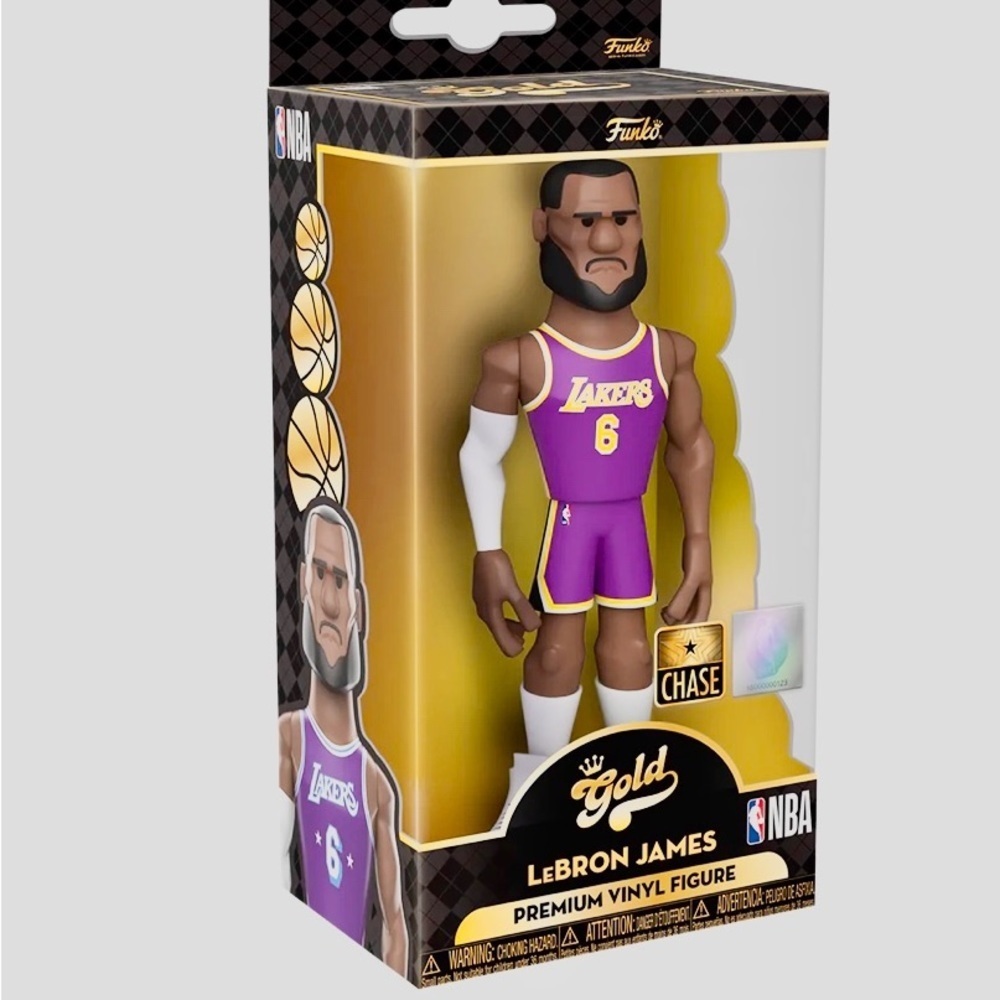 5" LEBRON JAMES (CITY EDITION UNIFORM) - LAKERS Funko Chase